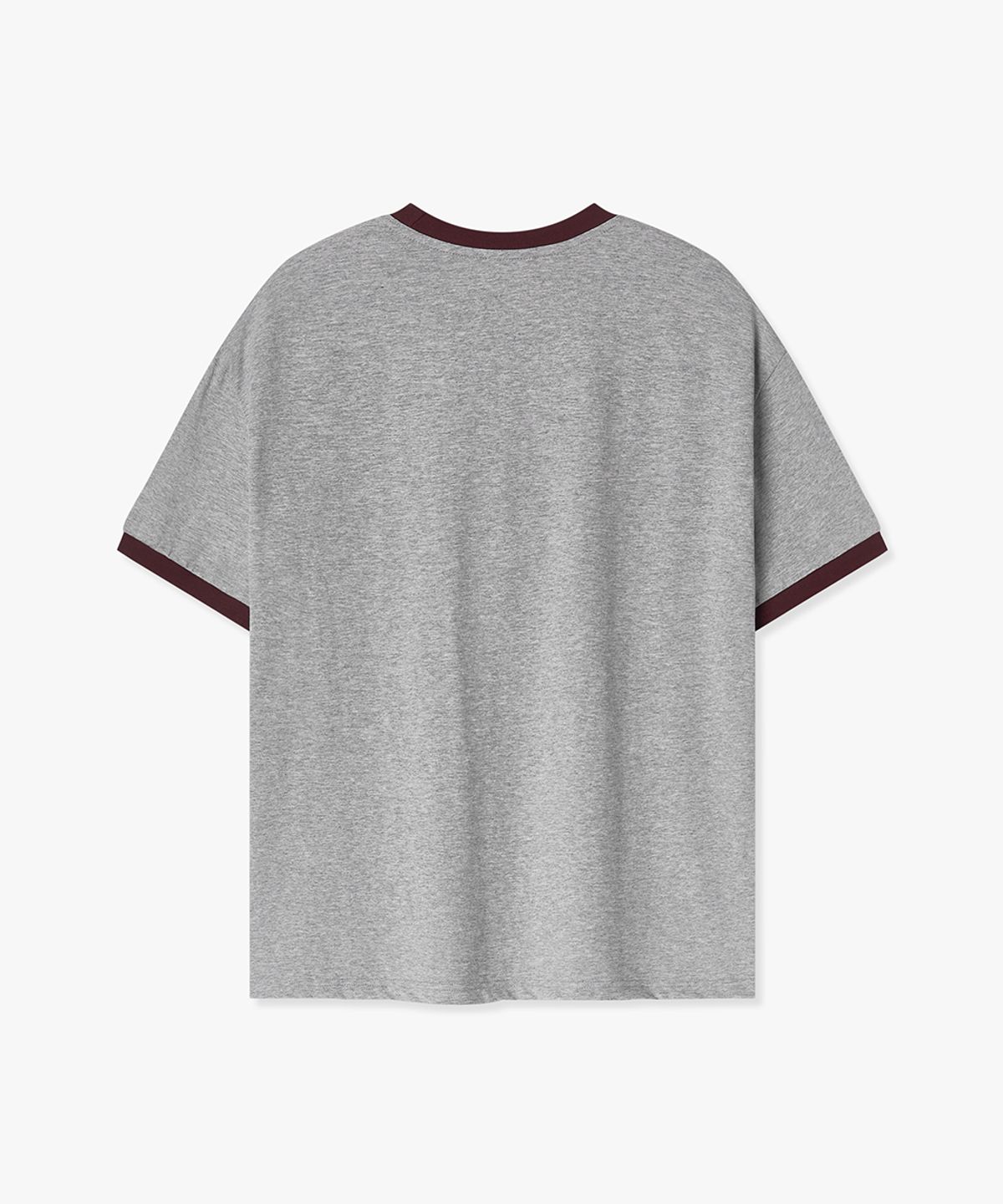퍼프퍼프뎁트(PUFF PUFF DEPT) FUNNY RIDER Ringer T-shirt GREY