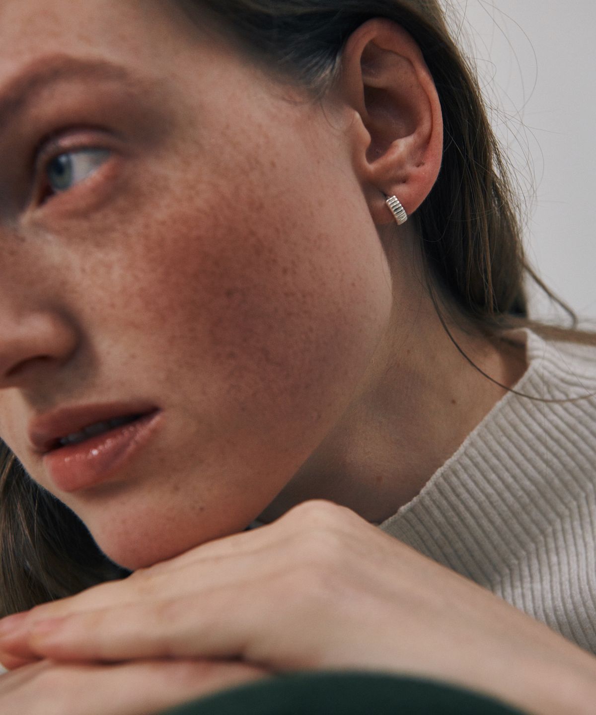 베흐트(VERTE) [925 silver] Deux.silver.229 / tier earring