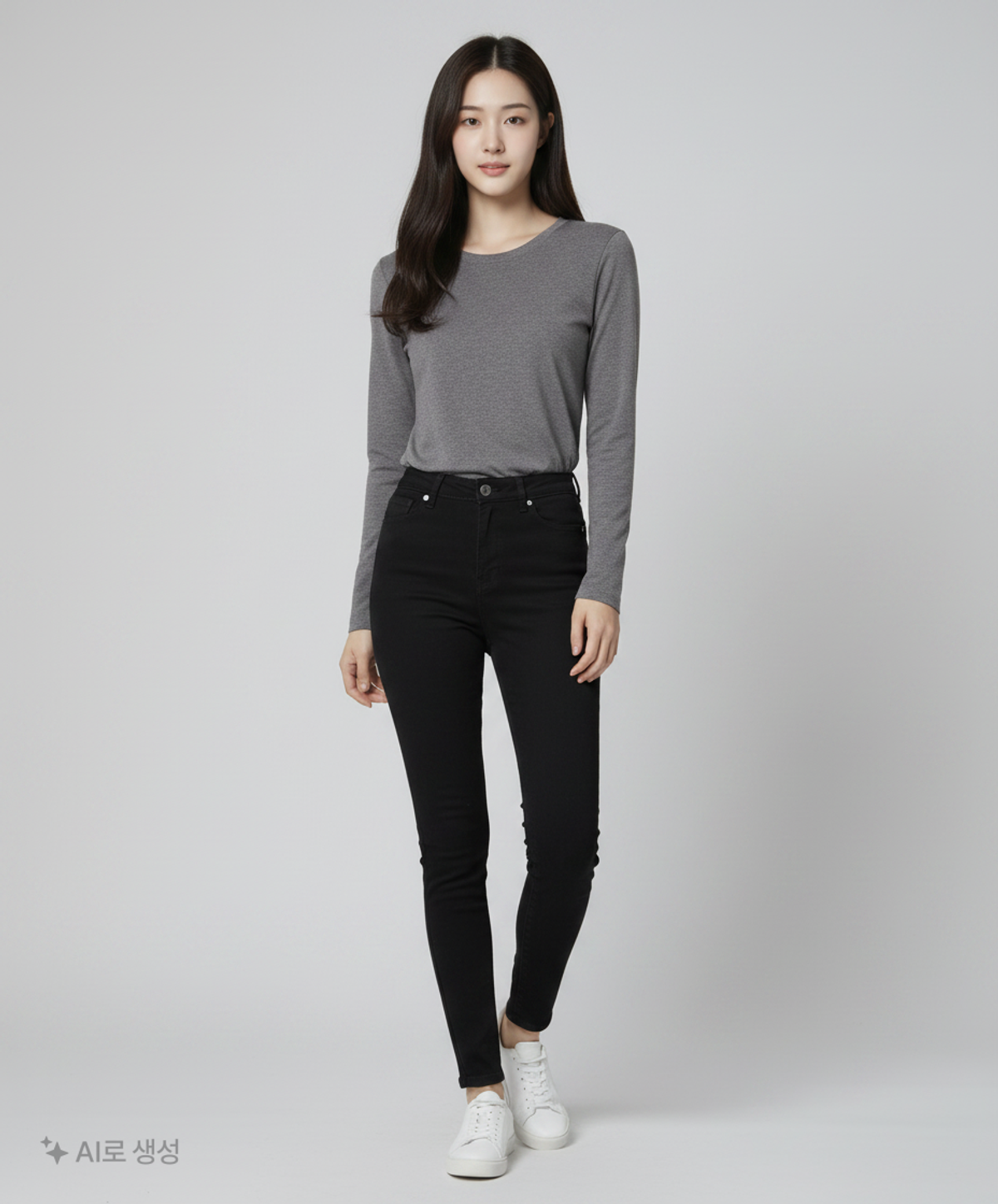 유니클로(UNIQLO) 긴소매 티셔츠 L