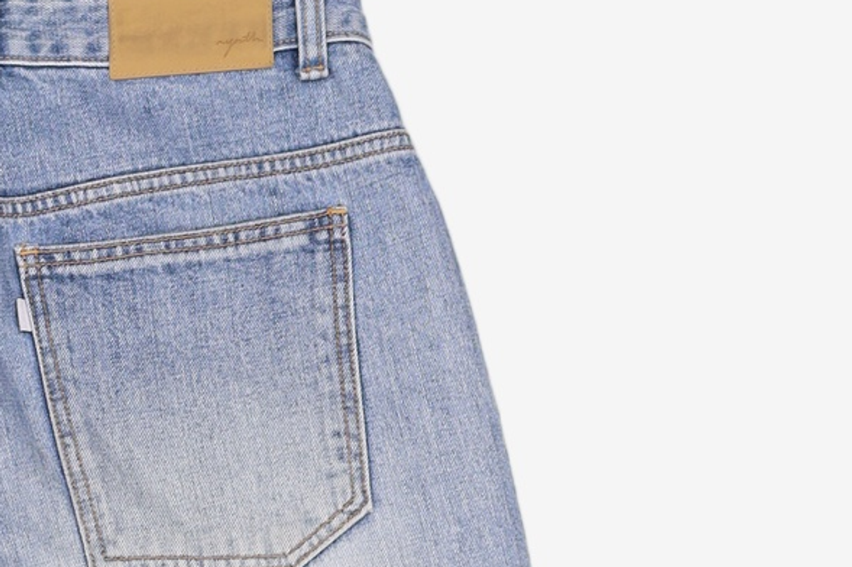 유스(YOUTH) Extra Wide Denim Pants 34