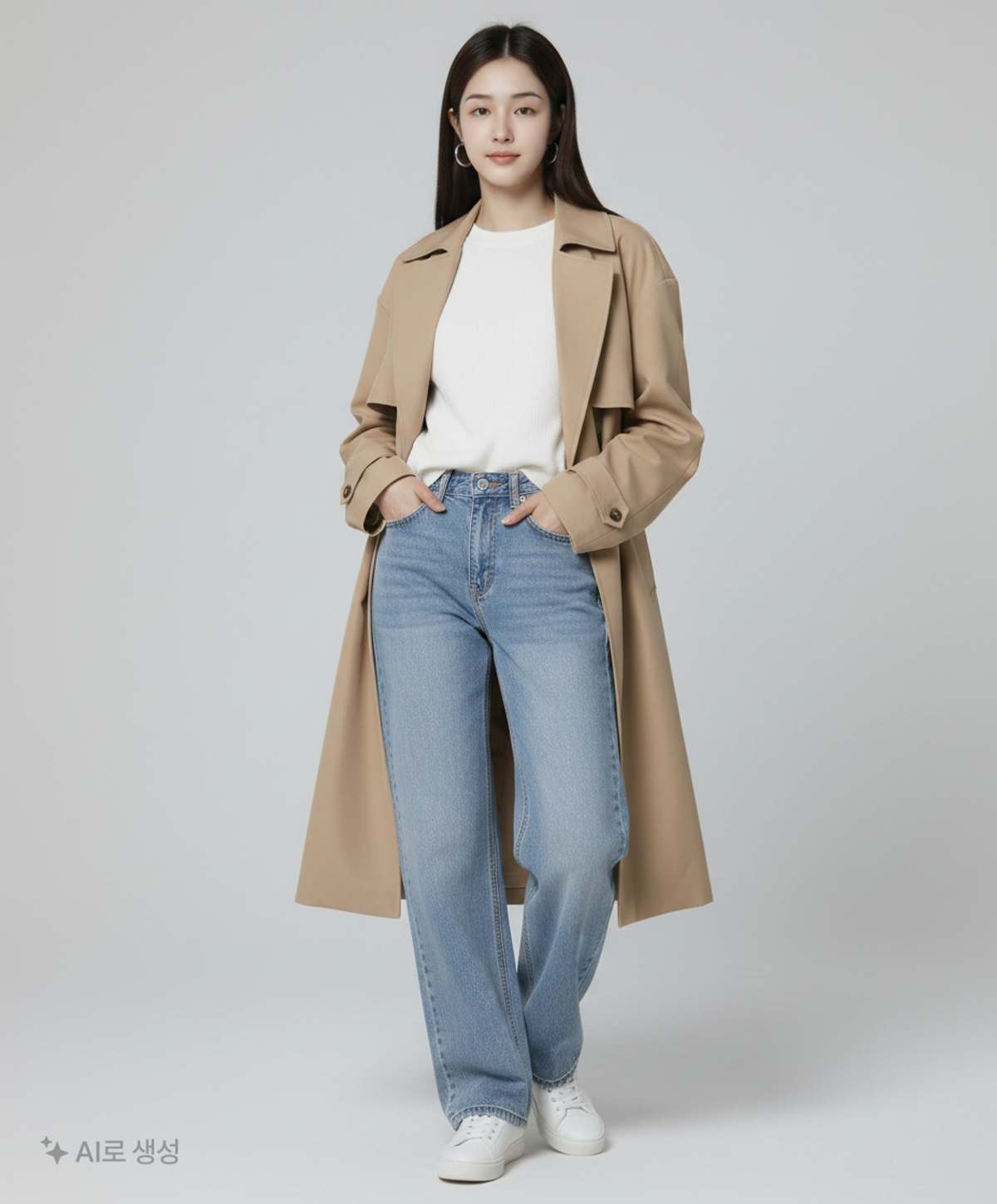 스파오(SPAO) 청/데님 팬츠 26