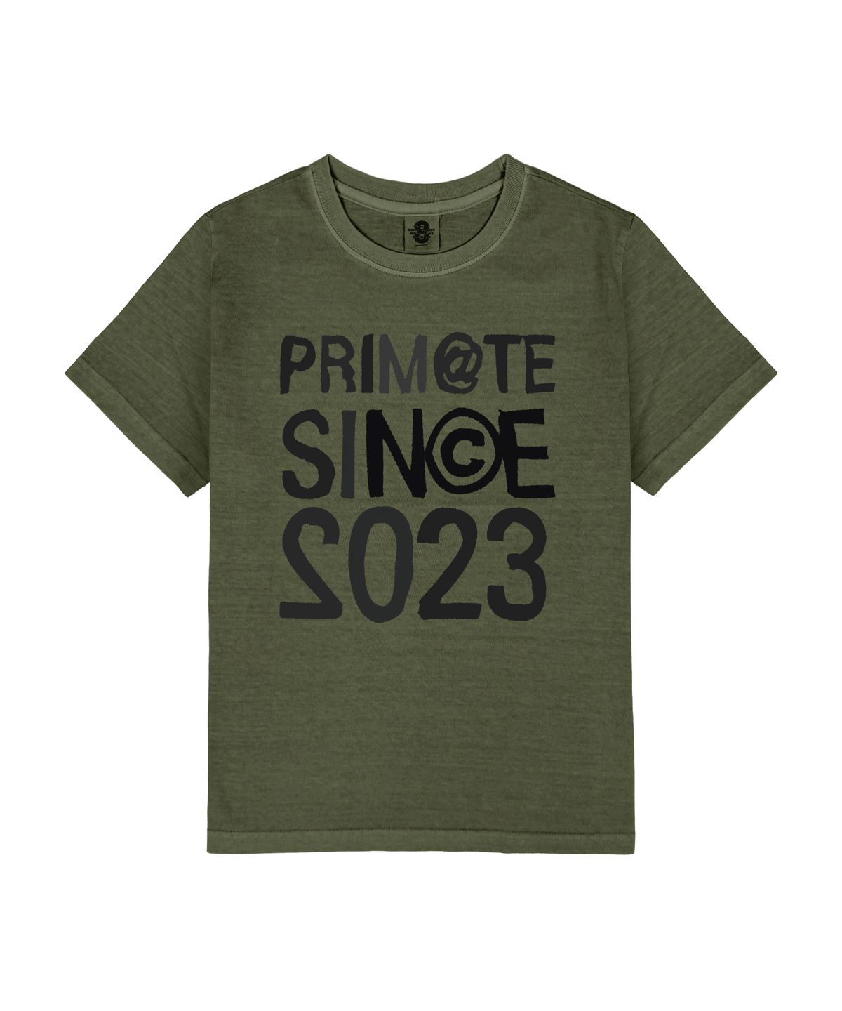 프라임에이트(PRIMATE) AROUND 여성 피그먼트 스탠다드 반팔티셔츠 4 COLORS