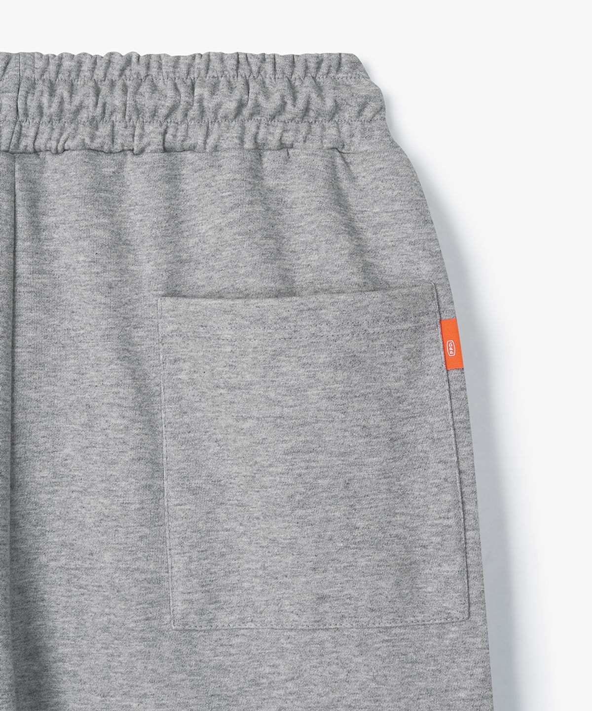 퍼프퍼프뎁트(PUFF PUFF DEPT) 3Pleats Wide Sweat Pants GREY