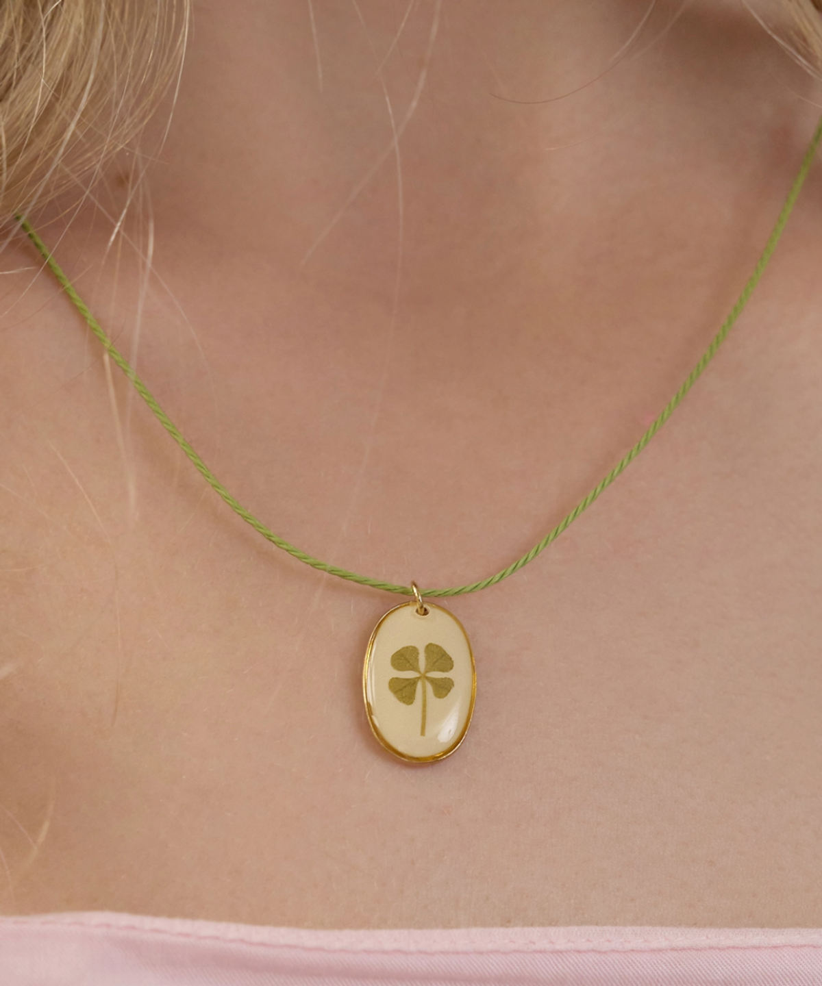 판타스틱 플래닛(FANTASTIC PLANET) pressed flower necklace (12colors)