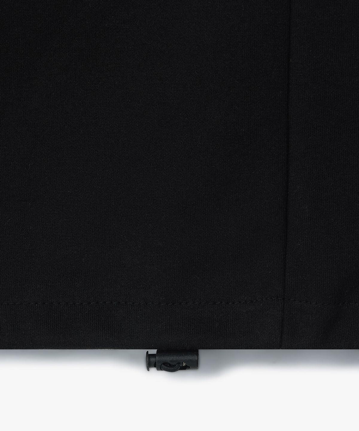 퍼프퍼프뎁트(PUFF PUFF DEPT) Side Pleats Wide String Sweat Pants BLACK