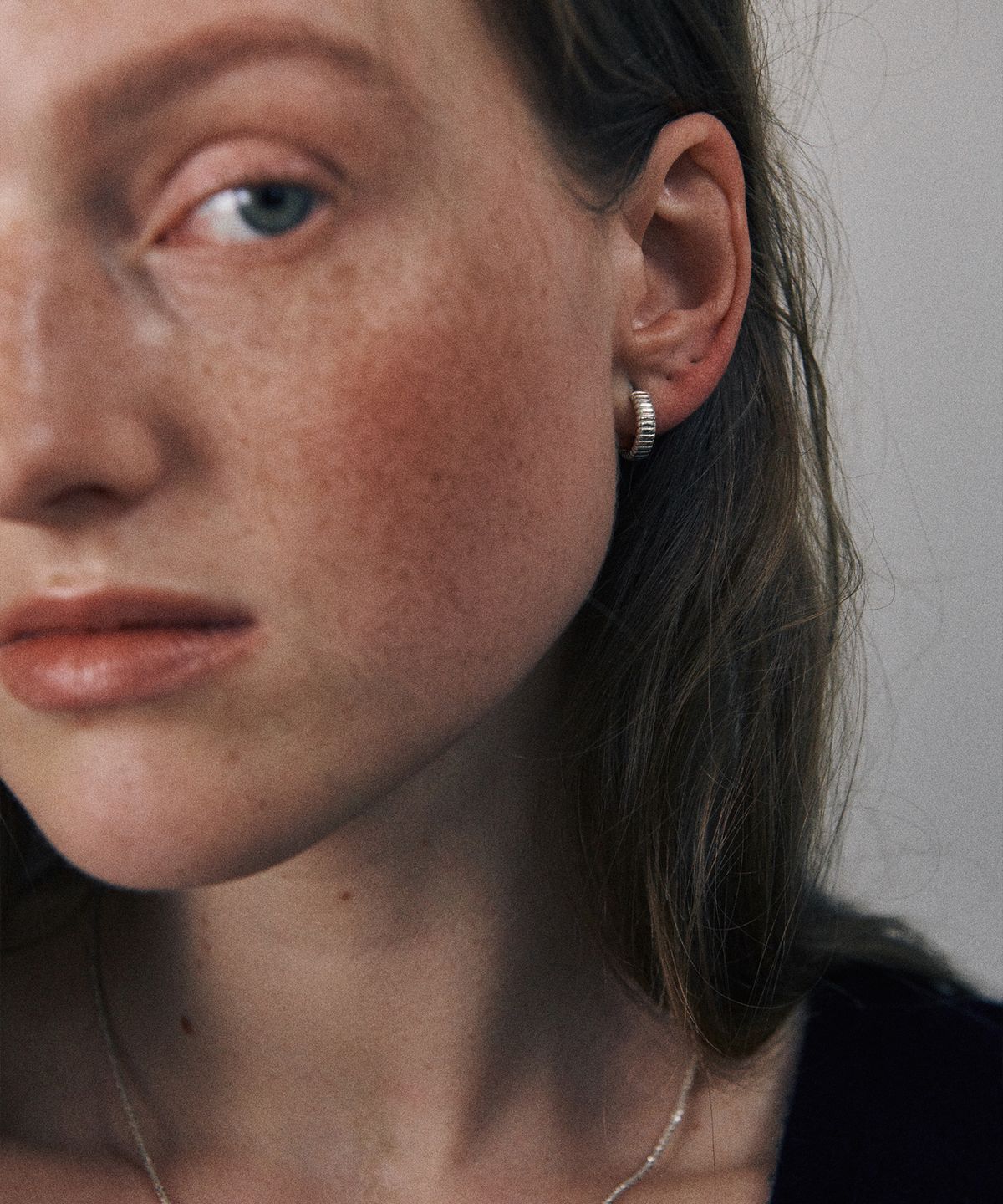 베흐트(VERTE) [925 silver] Deux.silver.230 / epais tier earring