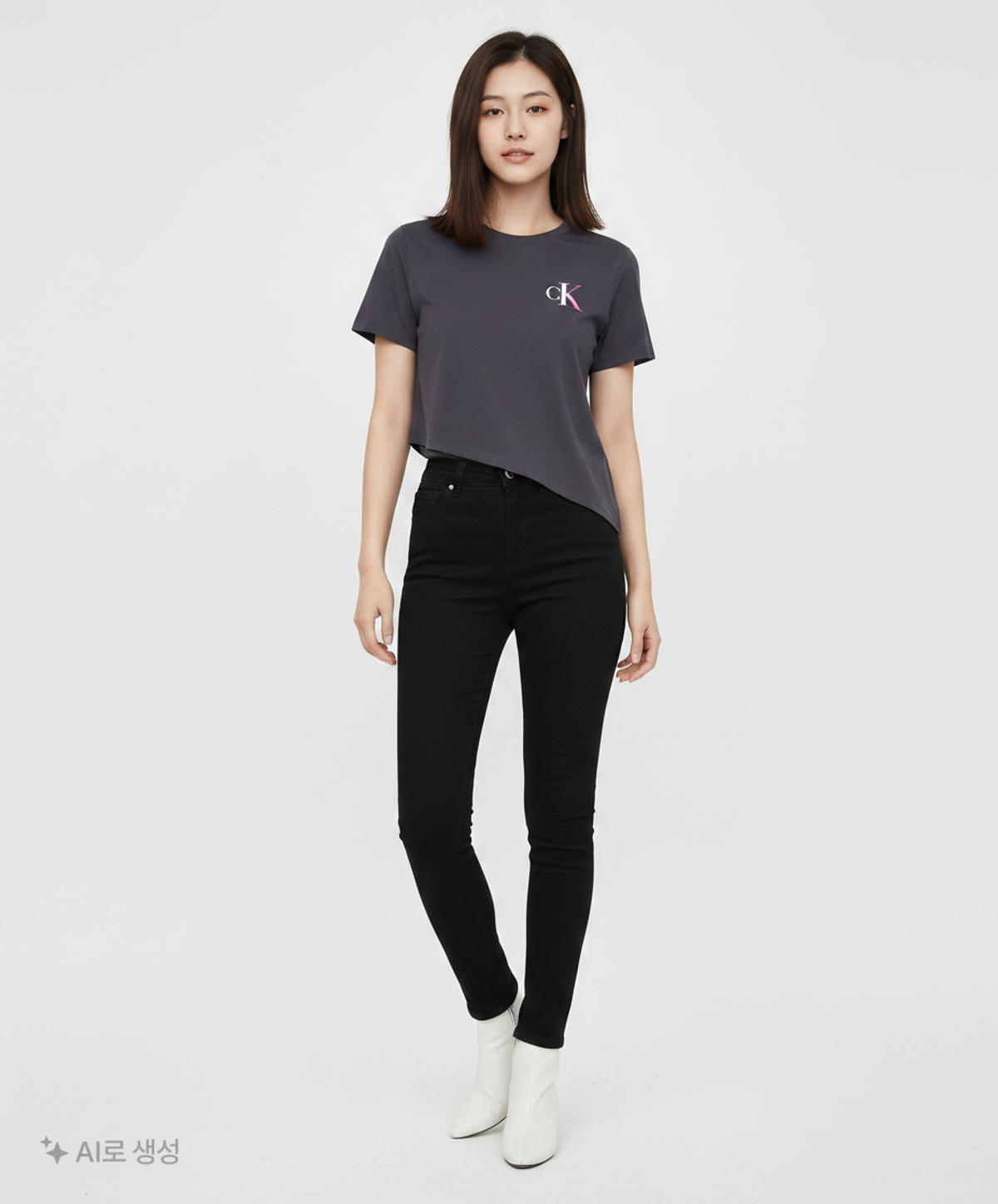 캘빈클라인 진(CALVIN KLEIN JEANS) 반소매 티셔츠 S