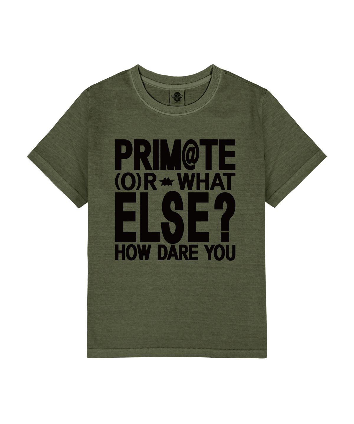 프라임에이트(PRIMATE) ELSE 여성 피그먼트 스탠다드 반팔티셔츠 4 COLORS