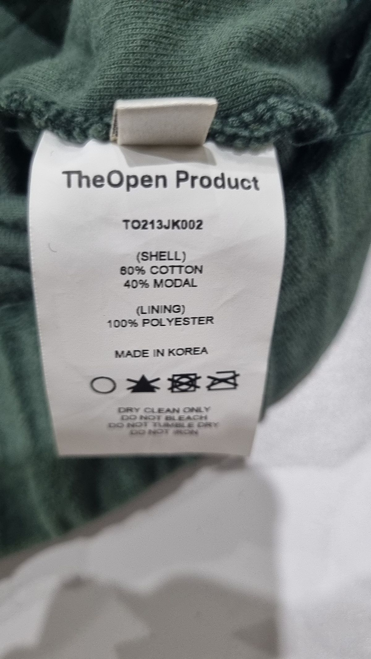 더오픈프로덕트(TheOpen Product) 트레이닝 재킷