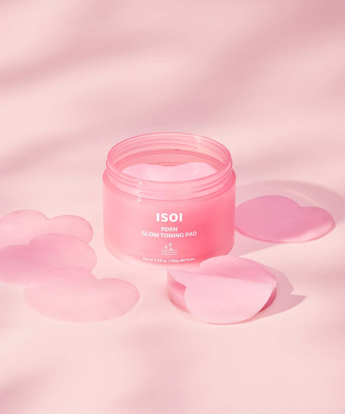 아이소이(ISOI) PDRN 뚱하트 잡티 토닝패드 150g(80매)(+뚱하트패드 2매 증정)