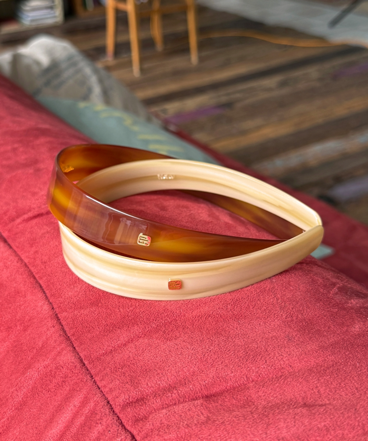 판타스틱 플래닛(FANTASTIC PLANET) horizon marble hairband (2colors)