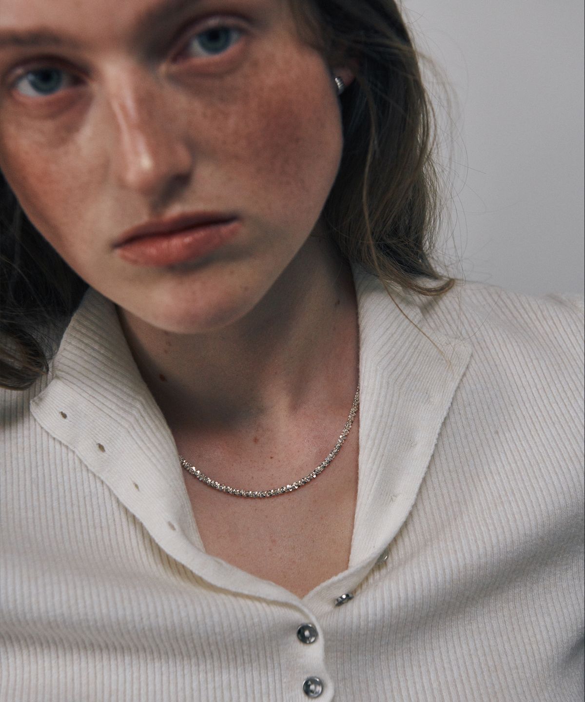 베흐트(VERTE) [925 silver] Un.silver.189 / gross soave necklace