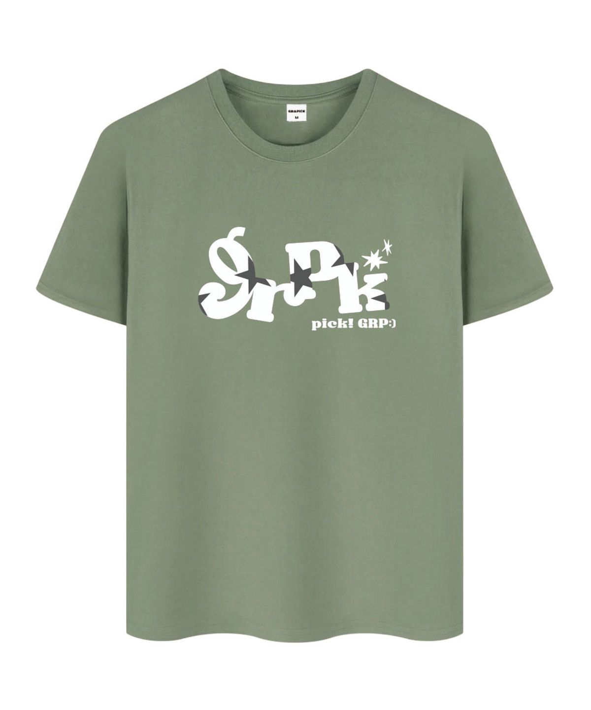 그라픽(GRAPICK) 픽키스타 반팔 티셔츠 10 Color [GRSE_9603]