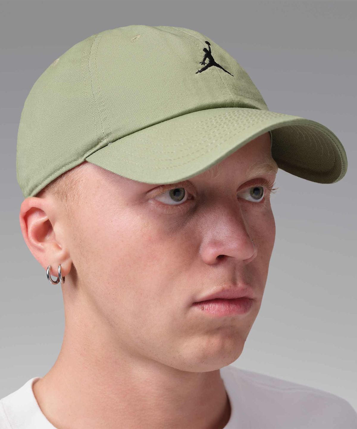나이키(NIKE) 조던 클럽 언스트럭처 커브 빌 모자 - 앨리게이터:블랙 / HQ1963-334