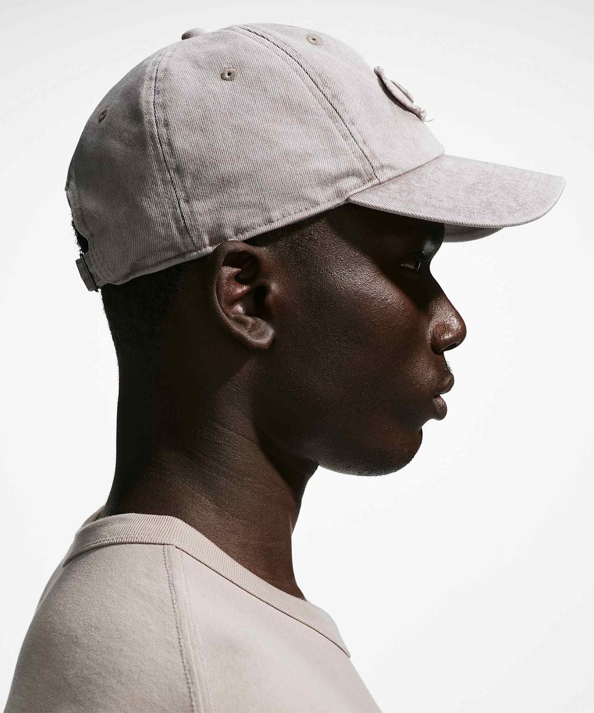 나이키(NIKE) 클럽 언스트럭처 데님 패치 캡 - 칼리지 그레이 / IH8777-009