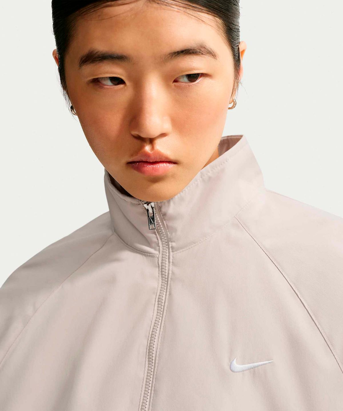 나이키(NIKE) 스포츠웨어 오버사이즈 트랙 재킷 W - 크림 II:화이트 / IQ3165-236