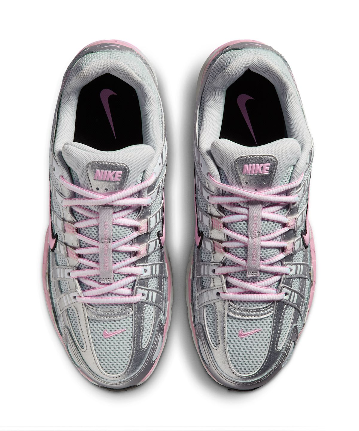 나이키(NIKE) P-6000 W - 퓨어 플래티넘:메탈릭 실버:블랙:핑크 라이즈 / BV1021-020
