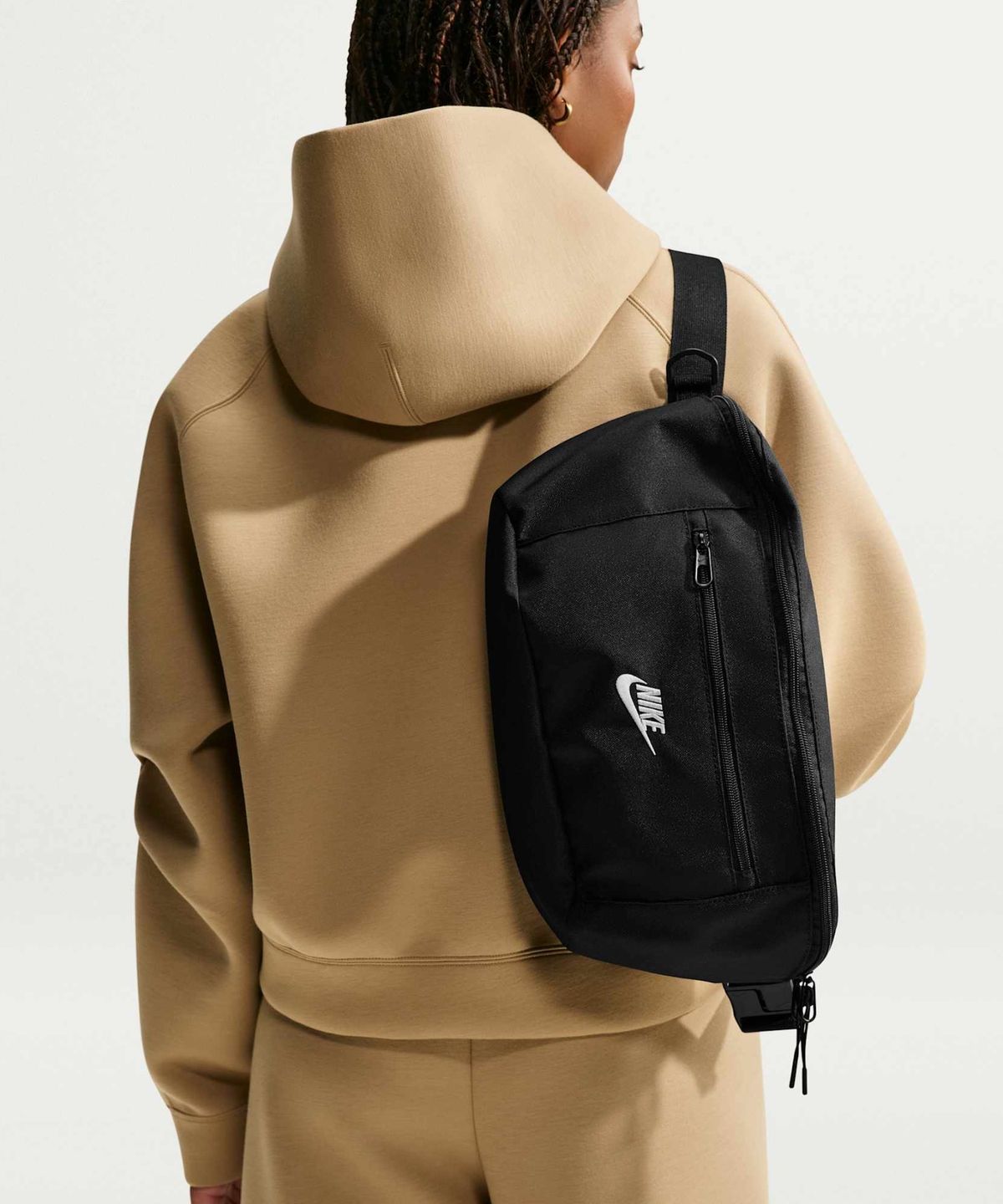 나이키(NIKE) 헤리티지 웨이스트 팩(8L) - 블랙:화이트 / IB4369-010