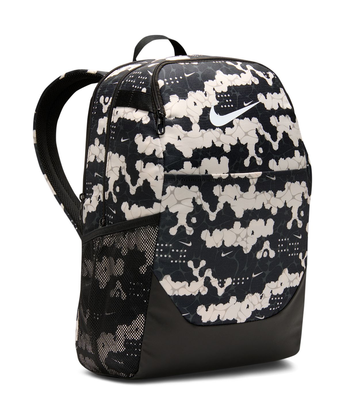 나이키(NIKE) 브라질리아 백팩(미디엄, 24L) - 초크:블랙:화이트 / IH7969-103