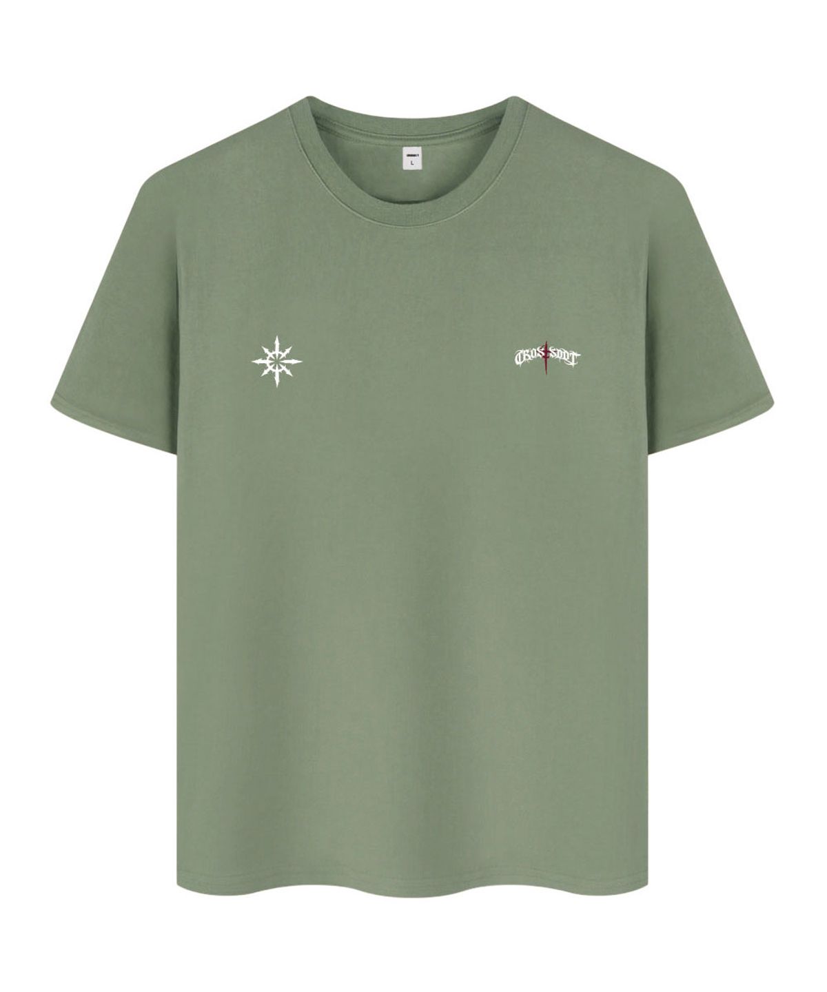 크로스닷(CROSSDOT) 블랙마크 반팔 티셔츠 10 Color [CRSE_9102]