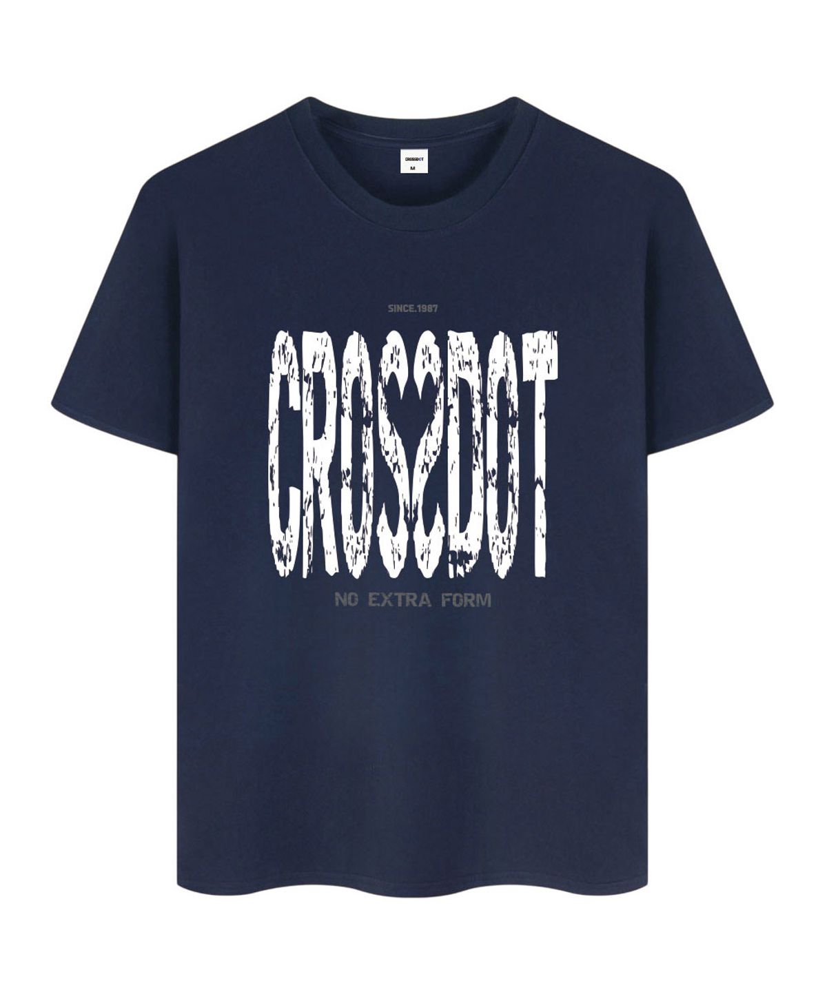 크로스닷(CROSSDOT) 타이포그래픽 반팔 티셔츠 10 Color [CRSE_9103]