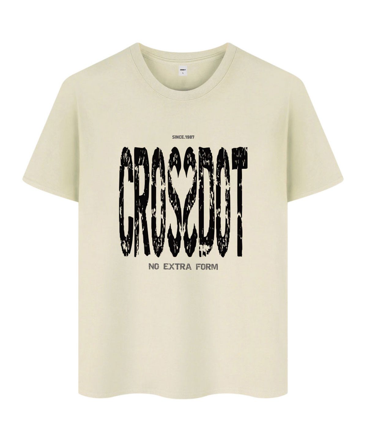 크로스닷(CROSSDOT) 타이포그래픽 반팔 티셔츠 10 Color [CRSE_9103]
