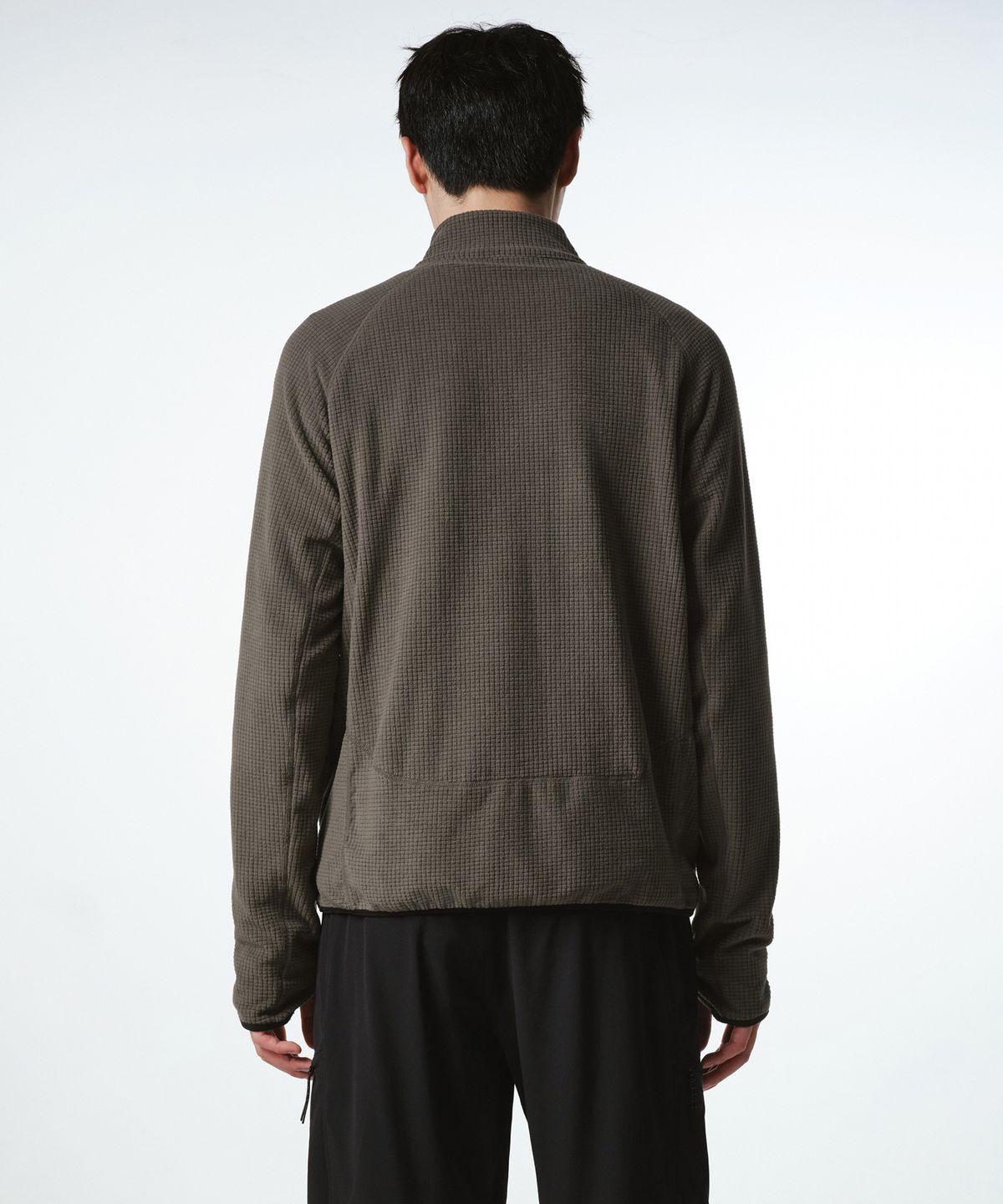 무신사 스탠다드(MUSINSA STANDARD) [시티 레저] 그리드 폴라 플리스 쿼터 집 [브라운]