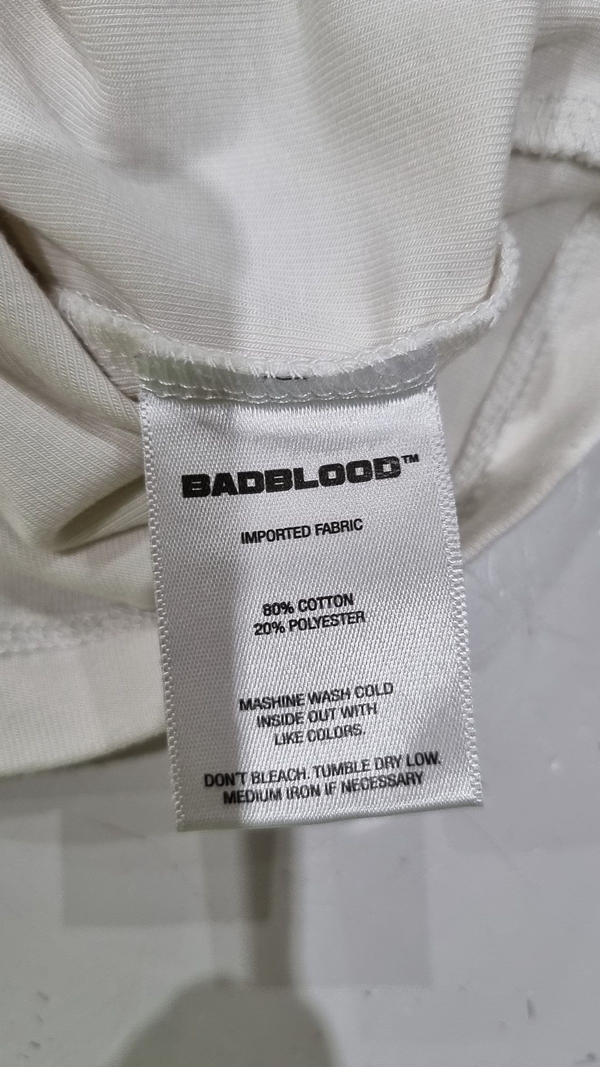 배드블러드(BADBLOOD) 반소매 티셔츠 M