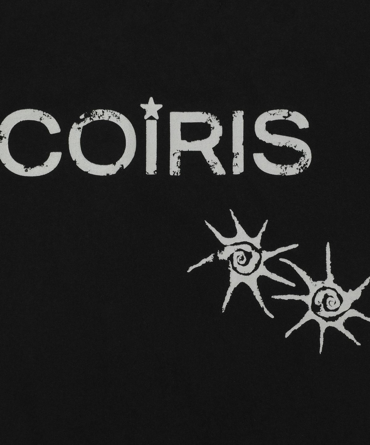 코이리스(COIRIS) 드렌 백 더티 로고 반팔 티 (2컬러)