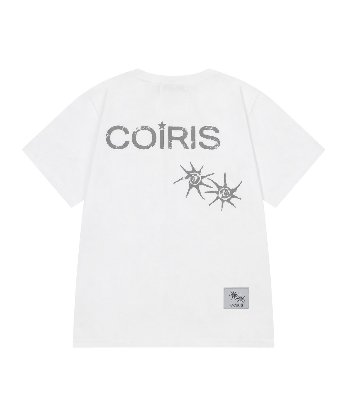 코이리스(COIRIS) 드렌 백 더티 로고 반팔 티 (2컬러)