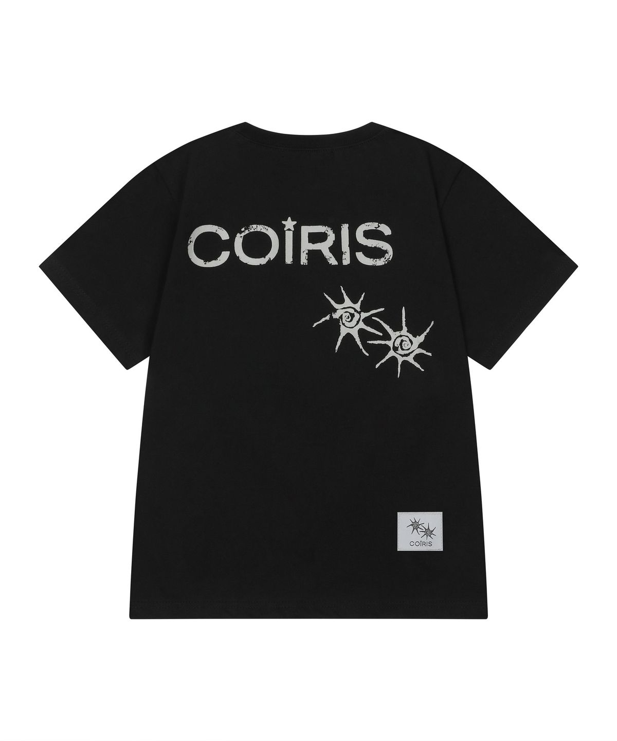 코이리스(COIRIS) 드렌 백 더티 로고 반팔 티 (2컬러)
