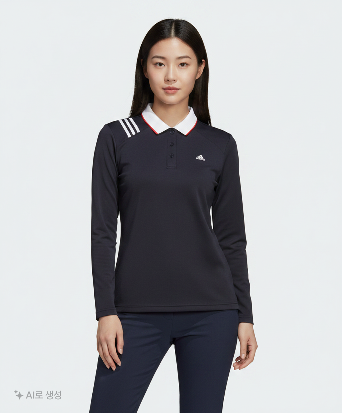 아디다스 골프(ADIDAS GOLF) 피케/카라 티셔츠 100