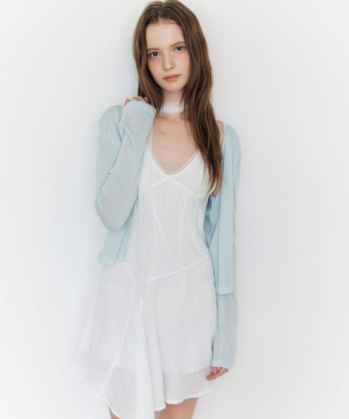 미쏘(MIXXO) 패턴 레이어드 원피스_MIWOWG716G