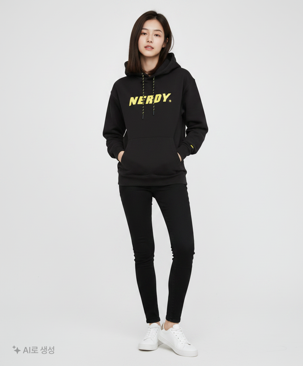엔디와이(NDY) 후드 티셔츠 S