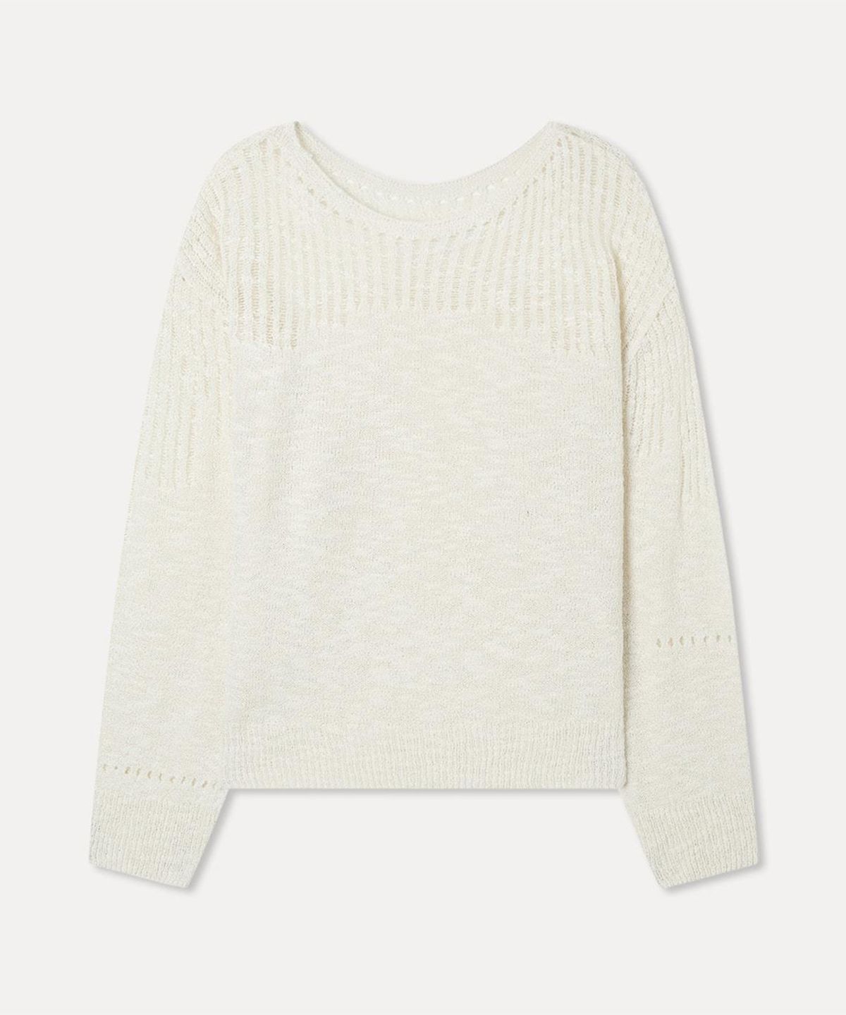 미쏘(MIXXO) 데미지 포인트 니트_MIWKAG735T