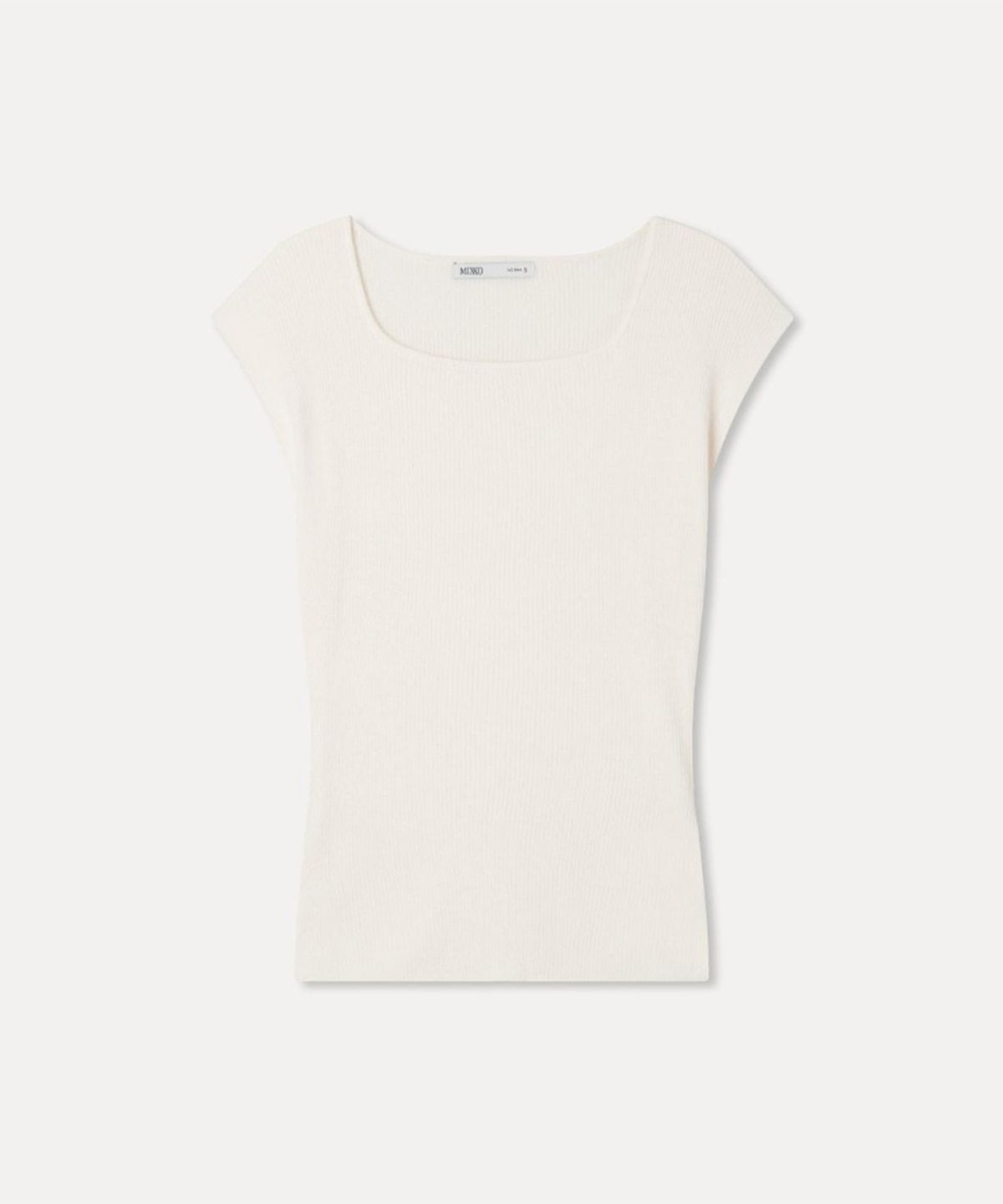 미쏘(MIXXO) 캡소매 스트링 니트_MIWKAG725T