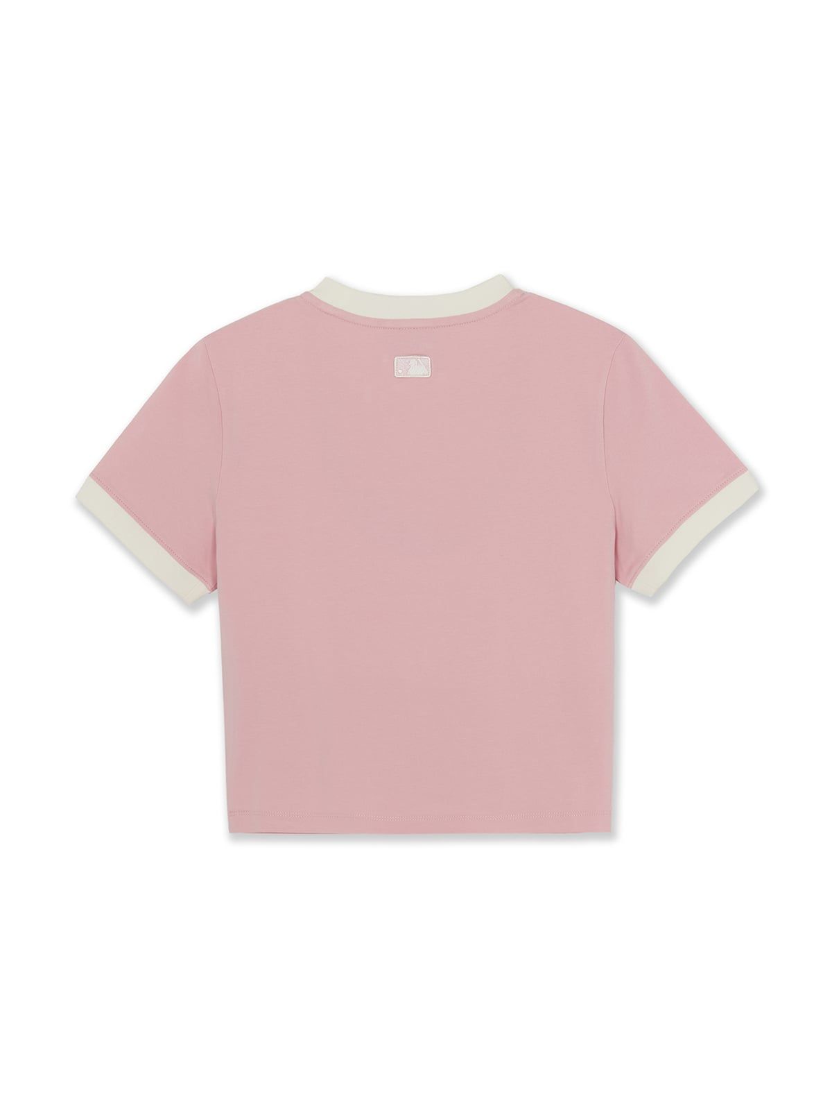 엠엘비(MLB) 여성 스포티브 레터링 슬림 크롭 링거 티셔츠 PHI (L.Pink)