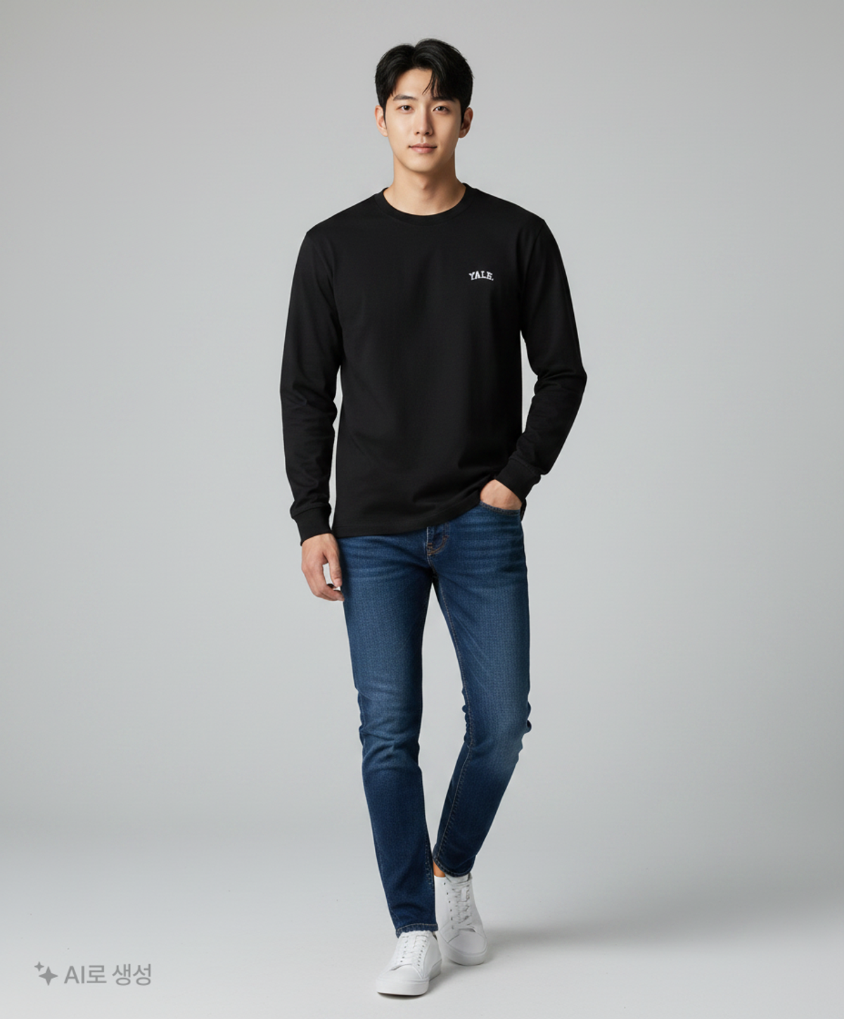 예일(YALE) SMALL ARCH LS BLACK 4