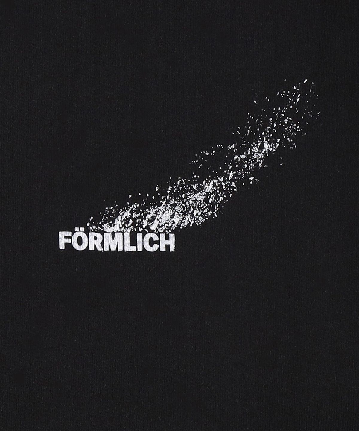 폼리쉬(FORMLICH) T-SHIRT / BLACK [TYPE 001]