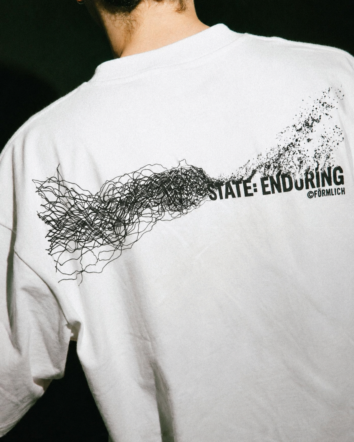 폼리쉬(FORMLICH) T-SHIRT / WHITE [TYPE 001]
