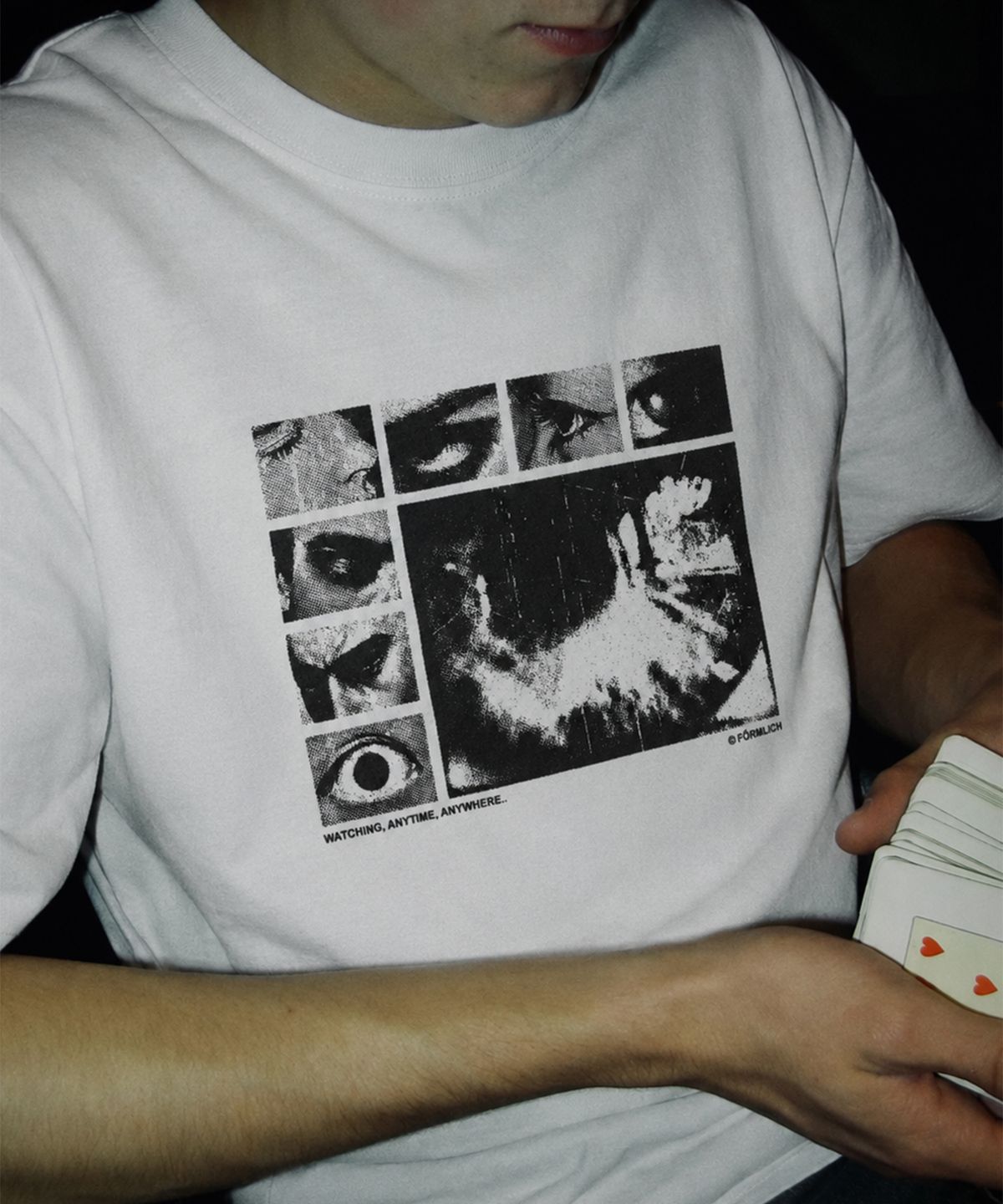폼리쉬(FORMLICH) T-SHIRT / WHITE [TYPE 002]