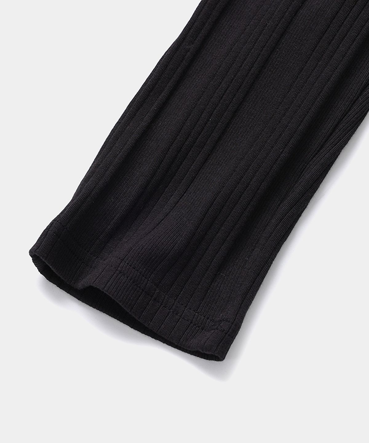 루펀(LOOFUN) Lace Rib Leggings / 레이스 립 레깅스 [Black]