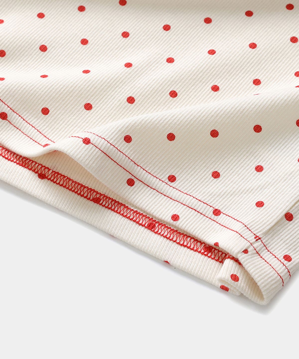 루펀(LOOFUN) Omurice Dot Tee / 오므라이스 도트 티 [Cream]