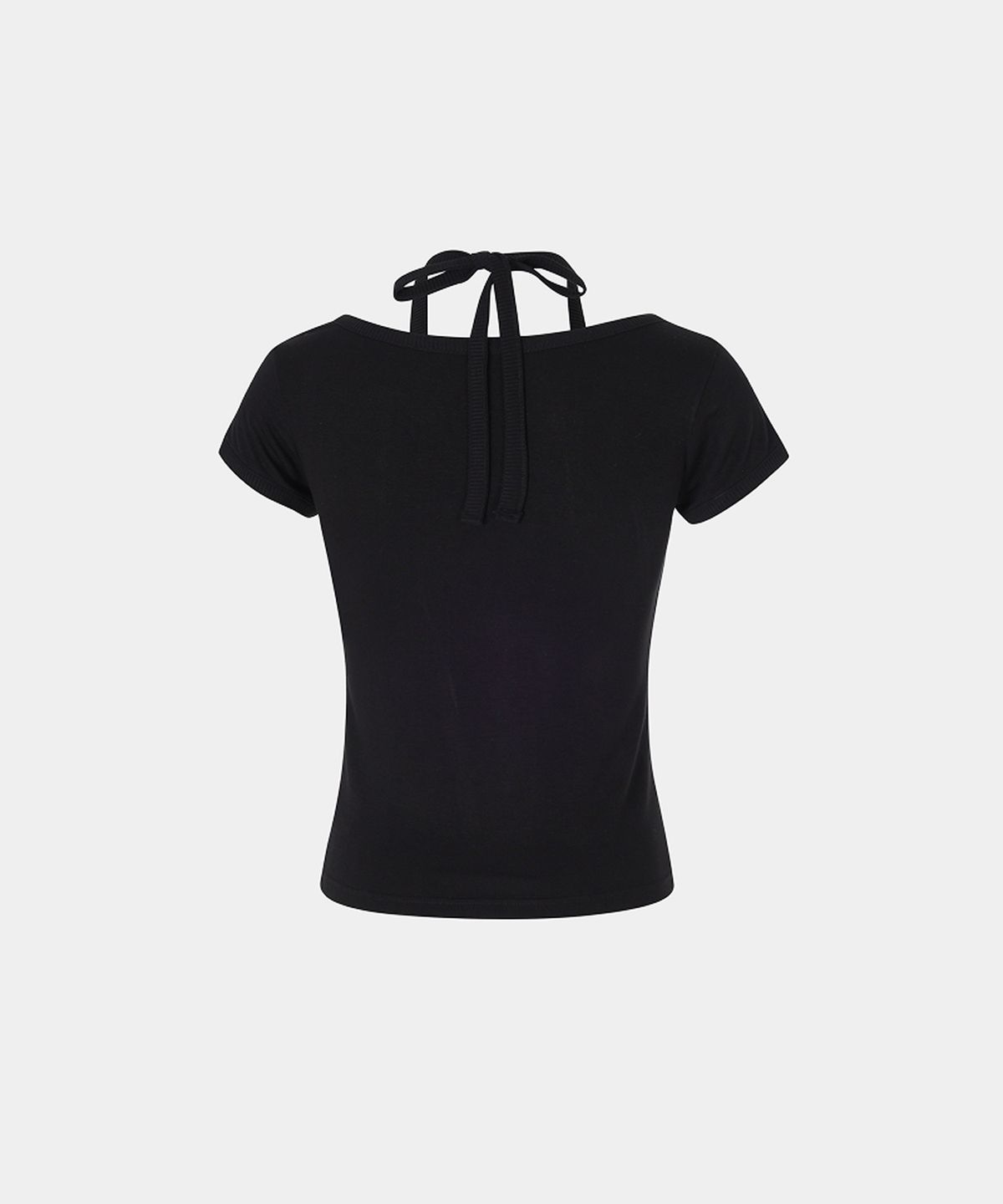 루펀(LOOFUN) Bunny Strap Tee / 버니 스트랩 티 [Black]
