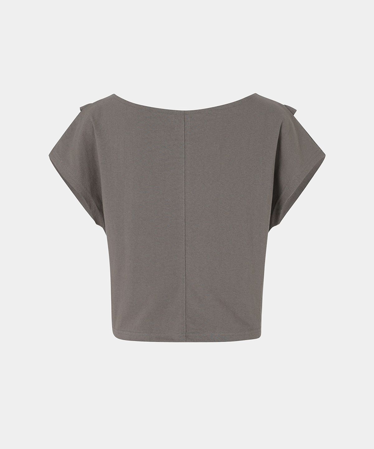 루펀(LOOFUN) Frill Batwing Tee / 프릴 배트윙 티 [Gray]