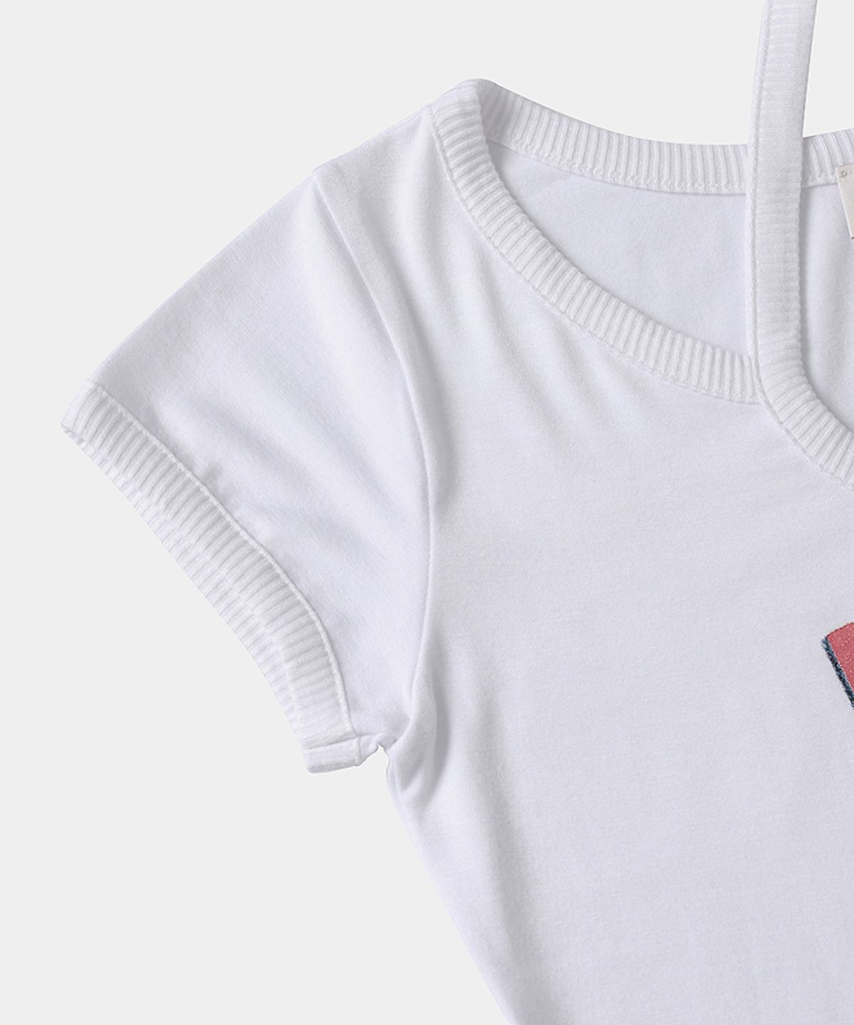루펀(LOOFUN) Bunny Strap Tee / 버니 스트랩 티 [White]