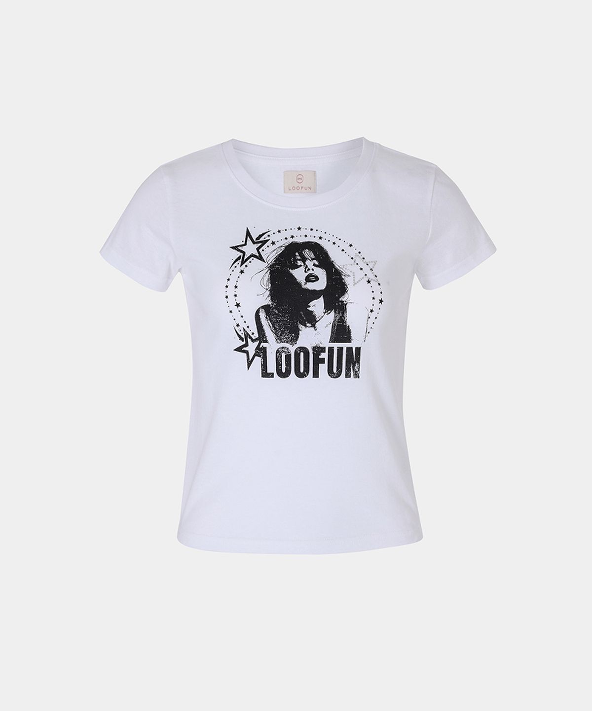 루펀(LOOFUN) Mystic Starlet Tee / 미스틱 스탈렛 티 [White]
