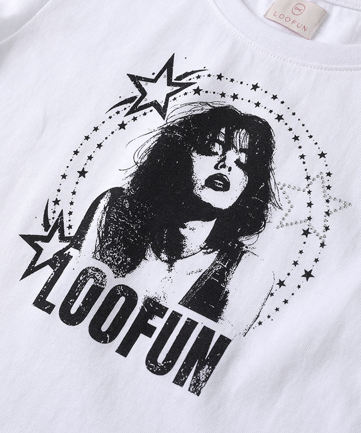 루펀(LOOFUN) Mystic Starlet Tee / 미스틱 스탈렛 티 [White]