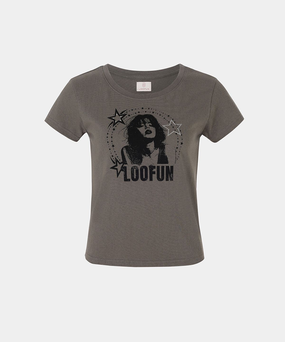 루펀(LOOFUN) Mystic Starlet Tee / 미스틱 스탈렛 티 [Gray]