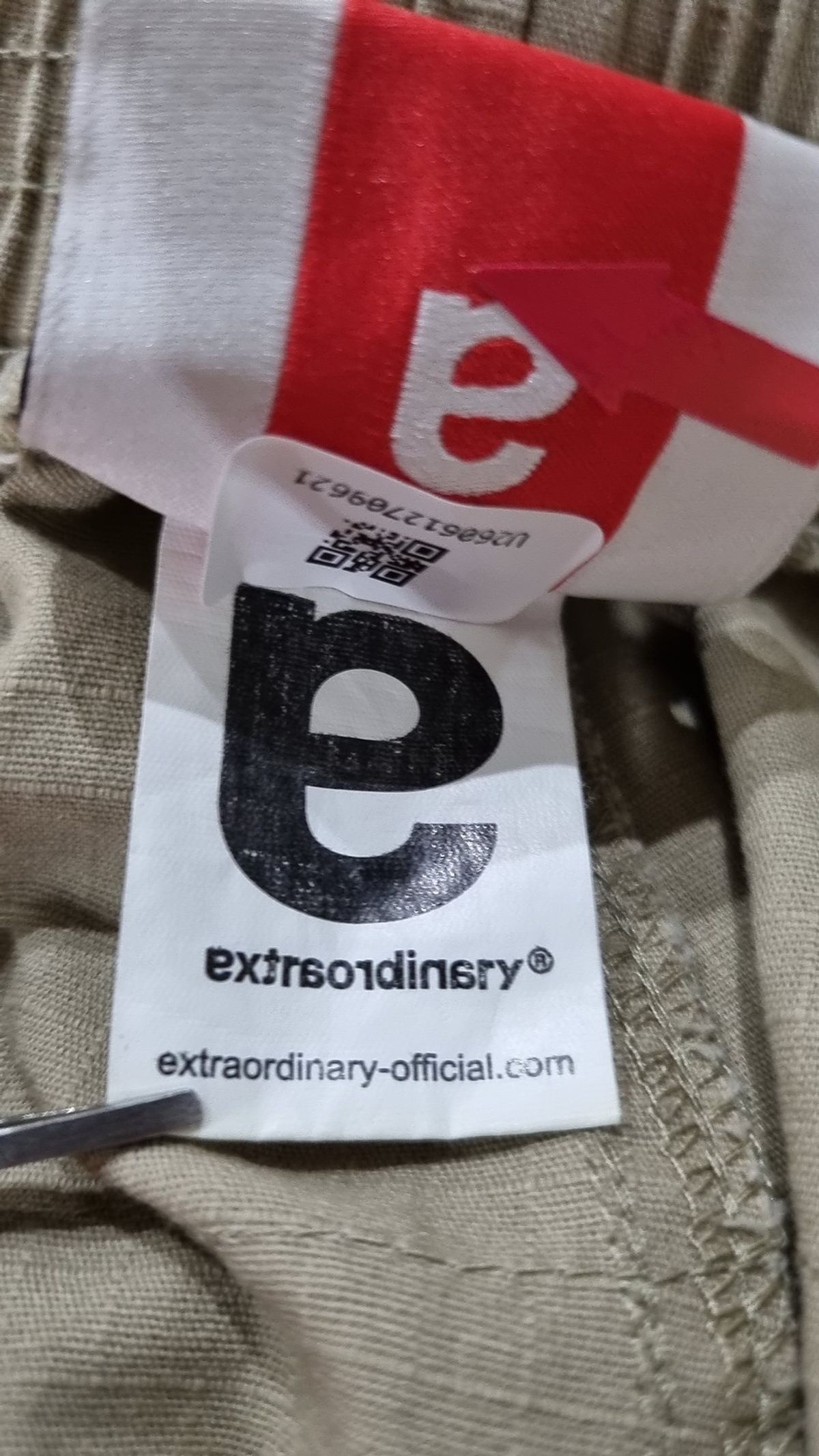 엑스트라오디너리(EXTRAORDINARY) 코튼 팬츠 XL